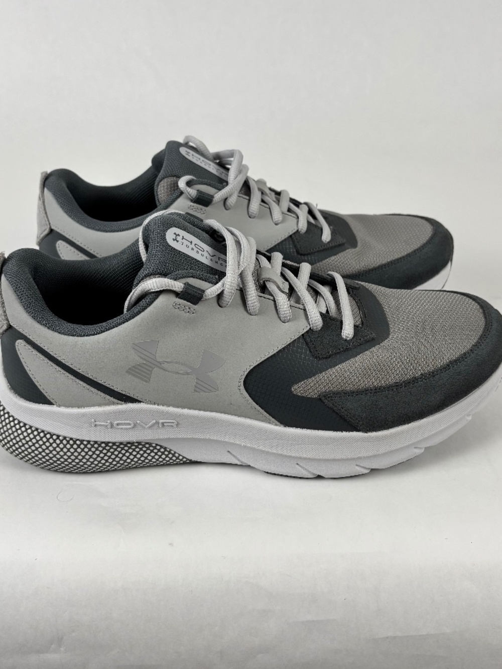 Under Armour, Hovr Turbulence, Athletic, Gray, Running Shoes, men's size 10